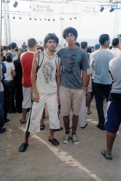 simo et  moi  en soirer de kesba du pays bas...